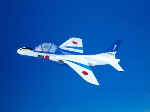 ブルーインパルス 1枚 航空自衛隊ブルーインパルス T-4 運用30周年を記念した